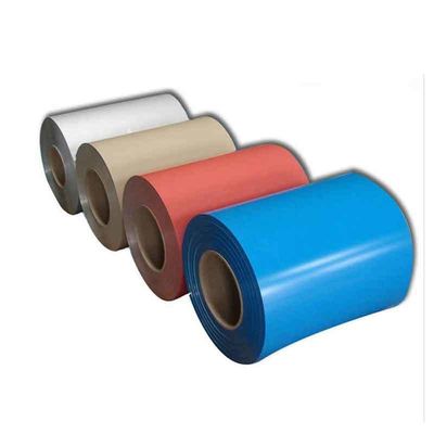 PPGL bobina de aço de alumínio teto Gi bobina de aço / PPGI / pintura colorida revestida de cor PPGI bobina de aço PPGL para revestimento Z41-Z60