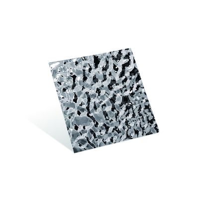 ASTM padrão laminado a quente 1mm-5mm placa corrugada de aço inoxidável em padrão de ondulação de água folhas coloridas de aço inoxidável