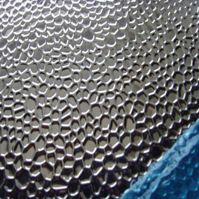 BA Finitura de superfície de chapas de aço inoxidável decorativas em quadros com padrão ASTM e técnica de laminagem a quente/a frio
