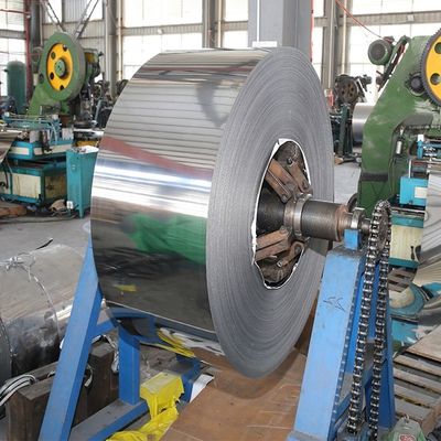ASTM A240M 316L Espelho preto laminado a frio SUS 204 SS bobina 201 2205 2507 bobina de aço inoxidável de alta resistência para a série 200