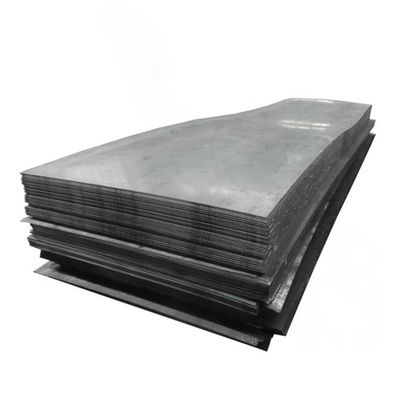 Placa de caldeira de superfície lisa SS400 Q355 En10025 Chapa de aço carbono ASTM Chapa de aço carbono leve para material de construção