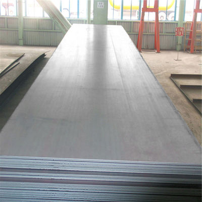 ASTM A131 A36 S235 S335 St52 Chapa de aço de carbono revestida para materiais de construção
