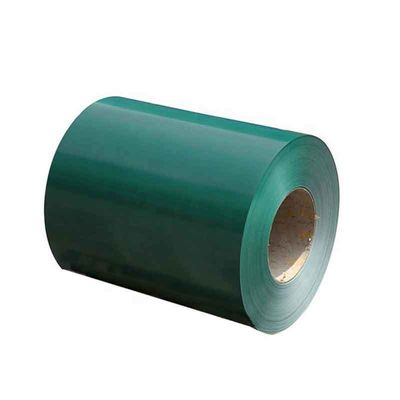 Técnica laminada a frio pré-pintada Ppgi Z100 bobina de aço revestida por cores para materiais de construção PE SMP HDP PVDF