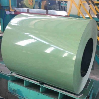 Produção sob medida de bobinas de aço pré- revestidas para revestimento de cores PE SMP HDP PVDF Espesor 0,21-0,50 mm