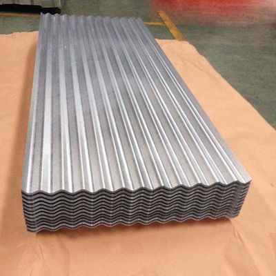 Zhongyu Zic 30-150g Chapa de telhado de aço galvanizado ondulado Chapa de telhado revestida de zinco para edifícios com serviço de perfuração