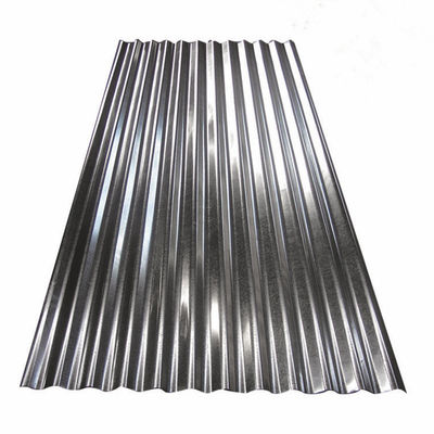 Zhongyu Zic 30-150g Chapa de telhado de aço galvanizado ondulado Chapa de telhado revestida de zinco para edifícios com serviço de perfuração