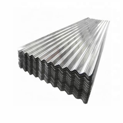 Zhongyu Zic 30-150g Chapa de telhado de aço galvanizado ondulado Chapa de telhado revestida de zinco para edifícios com serviço de perfuração