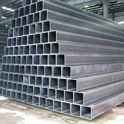 Tubo sem costura Secção 75x35 Tubos quadrados de aço carbono Dobrar com serviço de processamento de laminagem a quente