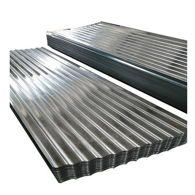 Resistência Chapa de aço zinc galvanizado DX51D DX52D 20 calibre folha de telhado de metal ondulado para Custom Folha de telhado ondulado