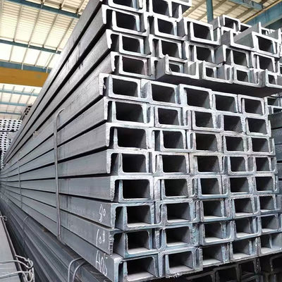 Venda de aço de canal Q235B Q355B para construção ultraprecisa com espessura entre 4,5-14,5 mm