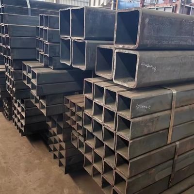 Não-Alloy Carbon Steel Seamless 200x200 mm 3 cm Black Square Rectangular Steel 250x250 Tube for Made-to-Order Cutting
