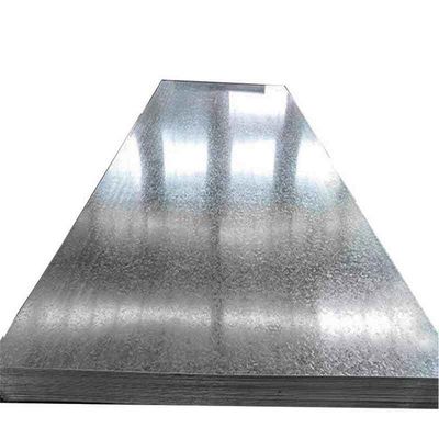 Chapa de aço galvanizado laminada a quente Z121-Z180 q235 Chapa de aço carbono revestida por zinco Ss400 Q235b A36