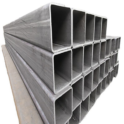 25x50 50x50 20 AISI1020 JISS20C/S22C Tubos de Carbono Quadrados Tubos de Aço Rectangulares Oculosos Tubulares com Espessura Personalizável
