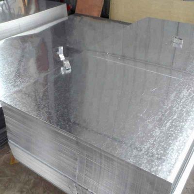 Folha de aço galvanizado revestida por zinco a quente de espessura 3 mm Ss400 para estruturas externas