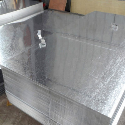 Folha de aço galvanizado revestida por zinco a quente de espessura 3 mm Ss400 para estruturas externas