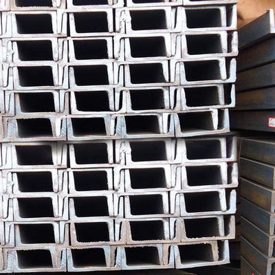 Q235/Q345 Material e construção resistente Canais de aço galvanizados a quente para estruturas de aço de cabo