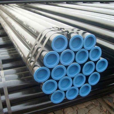 Tubo de aço sem costura preto redondo de alta pureza API5L de carbono SMLS de 1,5 polegada para estruturas de construção