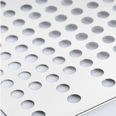 304L 316L 410 aço inoxidável perfurado placa de metal perfurado para decoração ASTM padrão de acabamento de superfície No.3 Zhongyu