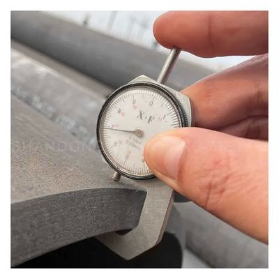 Tubo sem costura de aço carbono de tamanho padrão de 34 mm com certificado de ensaio de moinho e material de liga