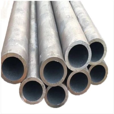 Tubo de aço carbono sem costura para construção não oleado 1m comprimento forma de seção redonda