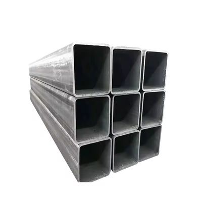 Forma de secção quadrada 30x30x3 mm 23mm comprimento 6m S355 tubo de ferro preto soldado tubo de aço carbono quadrado