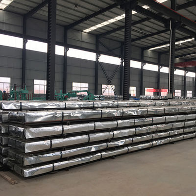PPGI Alumínio Corrugado Chapa de telhado de aço zinco de cor chapas de telhado de metal 6m galvanizado baixo preço