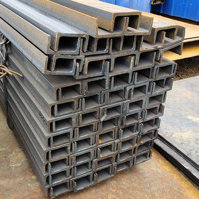 Q235/Q345/SS400/ST37-2/ST52/Q420/Q460/S235JR/S275JR/S355JR Perfil avançado de aço de canal C ASTM A36 para construções de edifícios