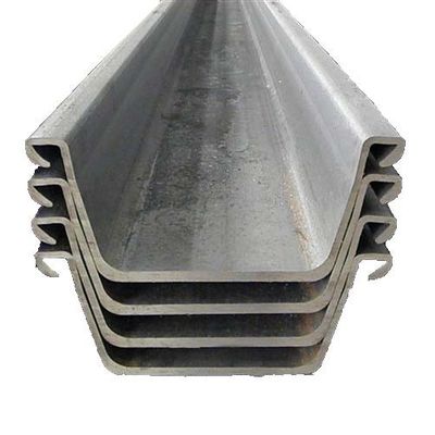 Empilhamento competitivo de chapas de aço de tipo U e Z para materiais de construção de barragens de 12 m