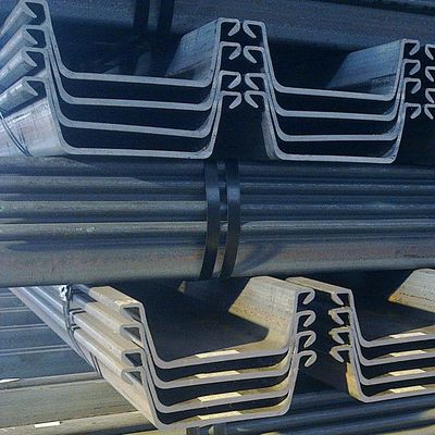 Empilhamento competitivo de chapas de aço de tipo U e Z para materiais de construção de barragens de 12 m