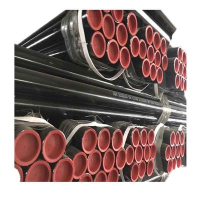 Tubo e tubo de aço carbono sem costura de 6 m de comprimento não ligado ASTM A106 grau B com revestimento 3LPE 2/3/4/6 polegadas de diâmetro