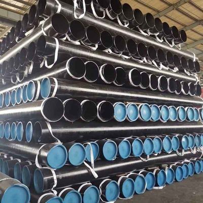 Tubo e tubo de aço carbono sem costura de 6 m de comprimento não ligado ASTM A106 grau B com revestimento 3LPE 2/3/4/6 polegadas de diâmetro
