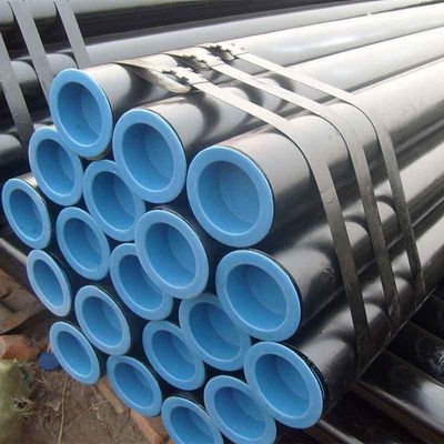 Tubo e tubo de aço carbono sem costura de 6 m de comprimento não ligado ASTM A106 grau B com revestimento 3LPE 2/3/4/6 polegadas de diâmetro