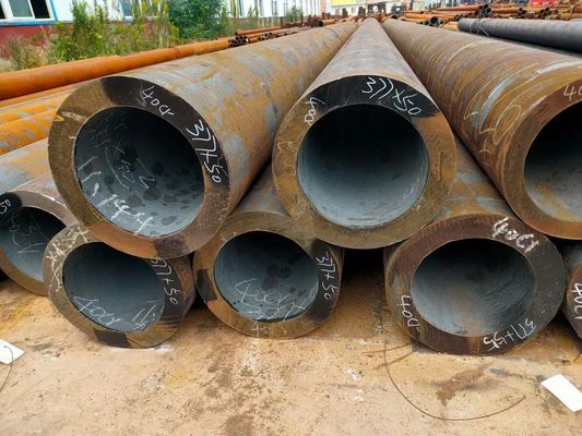 Tubo de aço sem costura de liga de aço laminado a frio / laminado a quente para tubos hidráulicos St37 St52