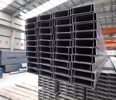 UPN 160 U aço carbono aço canal tamanho de aço com tolerância ± 1%