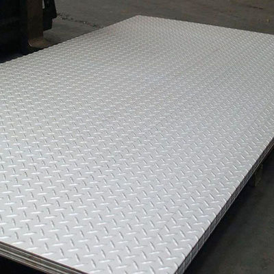 Chapa plana de bobina de precisão fabricada A36 A38 aço carbono quadriculada placa de aço de desgaste