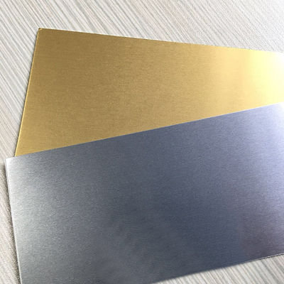 Comprimento personalizado Espelho altamente personalizável de 8k Placado em ouro Chapa de ferro flash de aço inoxidável