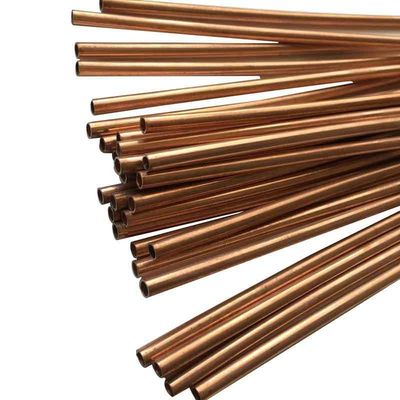 3 mm 360 mm Diâmetro externo C12200 C10200 Tubos de cobre sem costura em ASTM b280 Tubos de cobre tubo sem costura d76.1* 8mm* 6000mm comprimento