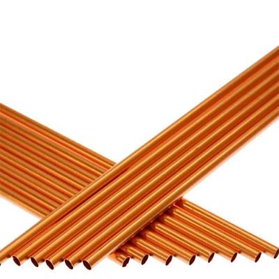 3 mm 360 mm Diâmetro externo C12200 C10200 Tubos de cobre sem costura em ASTM b280 Tubos de cobre tubo sem costura d76.1* 8mm* 6000mm comprimento