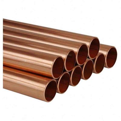 Bom SCH xxs cobre vrv vrf ar condicionado de cobre sem costura tubo de cobre com tubo redondo Cu Min 99,9%