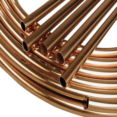 Bom SCH xxs cobre vrv vrf ar condicionado de cobre sem costura tubo de cobre com tubo redondo Cu Min 99,9%