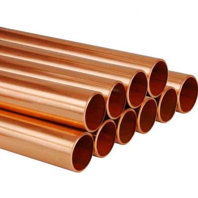 Bom SCH xxs cobre vrv vrf ar condicionado de cobre sem costura tubo de cobre com tubo redondo Cu Min 99,9%