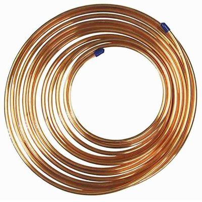 Tubo de aço sem costura de condução hidráulica não ligado 3/8&quot; 1/2&quot; B75 cobre níquel para transporte de fluidos em material de cobre