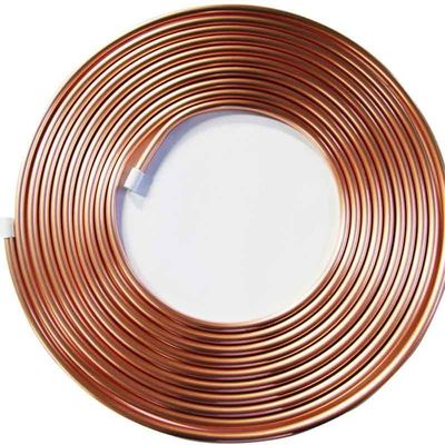 Tubo de aço sem costura de condução hidráulica não ligado 3/8&quot; 1/2&quot; B75 cobre níquel para transporte de fluidos em material de cobre