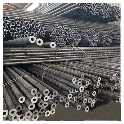 Tubo de aço inoxidável laminado a quente ST52 para entrega de bomba de concreto OD 12 polegadas de peso 25 mm Serviço de processamento de dobra