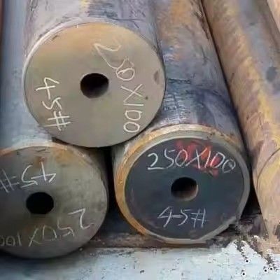 Tubo de aço redondo sem costura de 10 polegadas para aplicações industriais de grau de carbono não ligado ASTM A135/A53-A