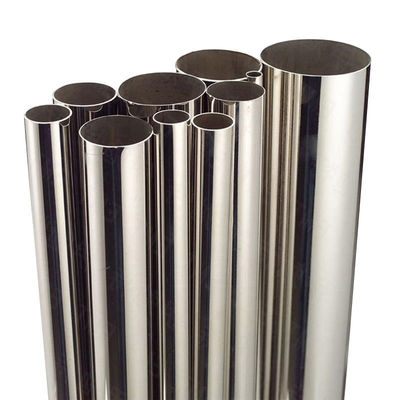 Tubo de aço inoxidável sem costura de diâmetro externo de 2500 mm EN10217-7 2 Tubo de aço metálico com serviço de descolagem