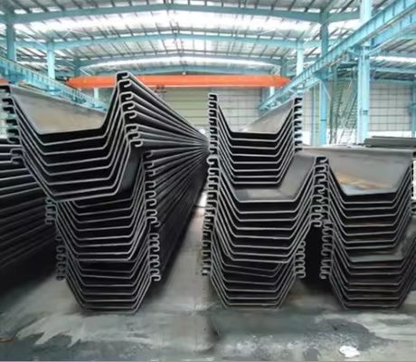 Parede de retenção de água laminada a quente galvanizada A660 Chaves de chapas de aço carbono Conector tipo Z para construção de chapas planas