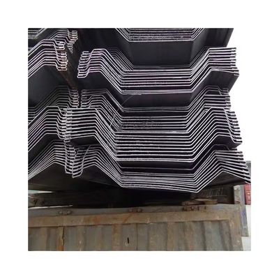 Parede de retenção de água laminada a quente galvanizada A660 Chaves de chapas de aço carbono Conector tipo Z para construção de chapas planas