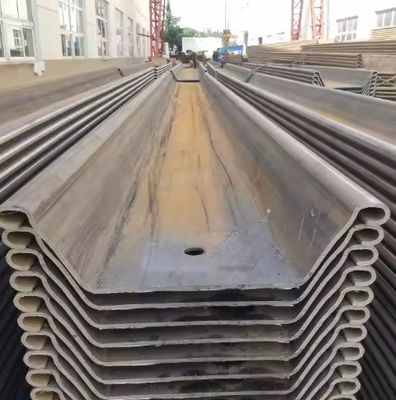 Parede de retenção de água laminada a quente galvanizada A660 Chaves de chapas de aço carbono Conector tipo Z para construção de chapas planas