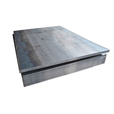 Técnica de laminagem a quente Q345B Q195 Chapa de aço carbono com espessura 0,2 mm-10 mm e serviço de perfuração